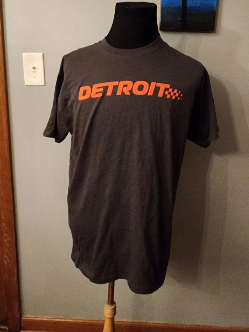 DETROIT Hollywood Casino at Greektown Detroit Promo T Shirt Gray Size Large